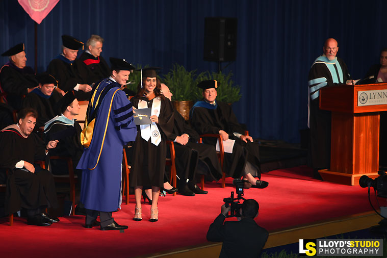 Graduation portrait by Lloyd's Studio