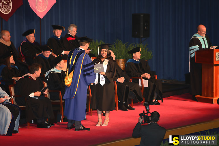 Graduation portrait by Lloyd's Studio