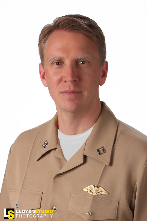 Military portrait by Lloyd's Studio, Boca Raton