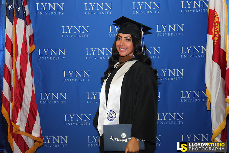 Graduation portrait by Lloyd's Studio