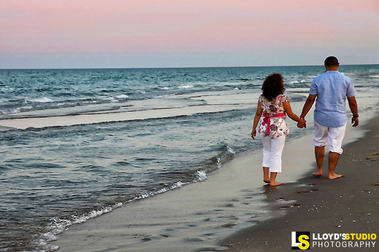 Family beach portrait by Lloyd's Studio, South Florida