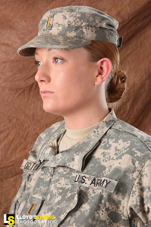 Military portrait by Lloyd's Studio, Boca Raton