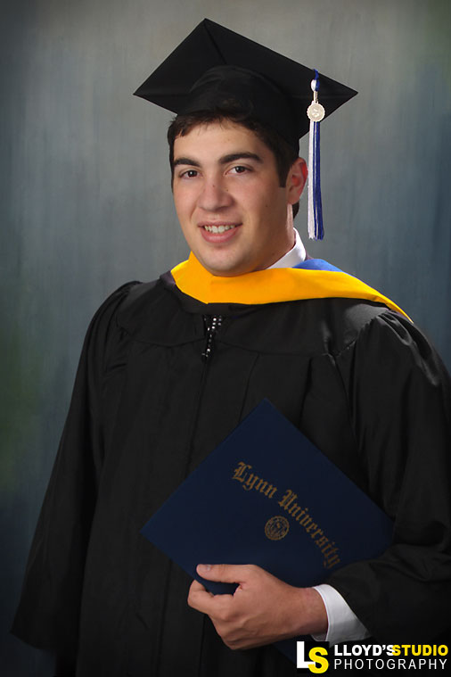 Graduation portrait by Lloyd's Studio