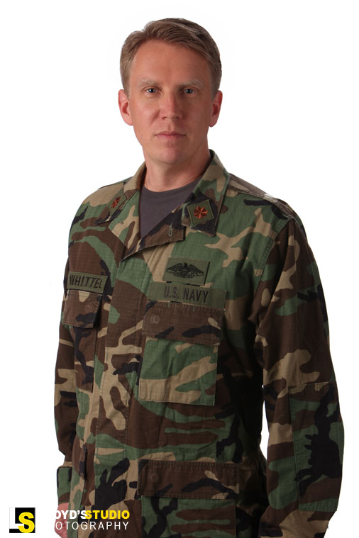 Military portrait by Lloyd's Studio, Boca Raton