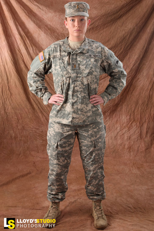Military portrait by Lloyd's Studio, Boca Raton