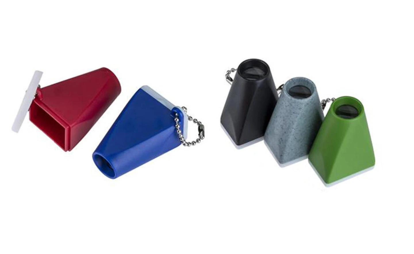 Vintage key-chain slide viewers