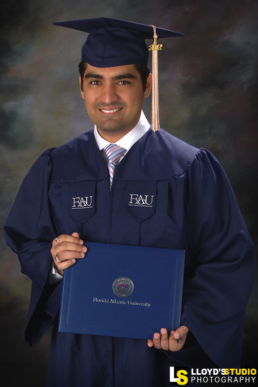 Graduation portrait by Lloyd's Studio