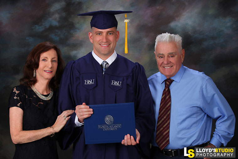 Graduation portrait by Lloyd's Studio