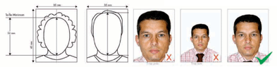France passport photo specification