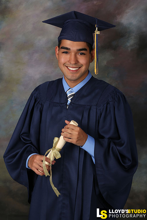 Graduation portrait by Lloyd's Studio